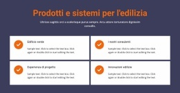 Prodotti E Sistemi Per L'Edilizia - Modelli Di Siti Web