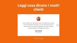 Blocco Testimonianze Con Cursore