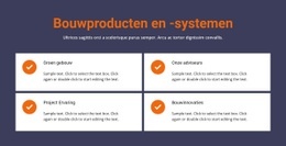 Bouwproducten En Systeem - Beste Websiteontwerp