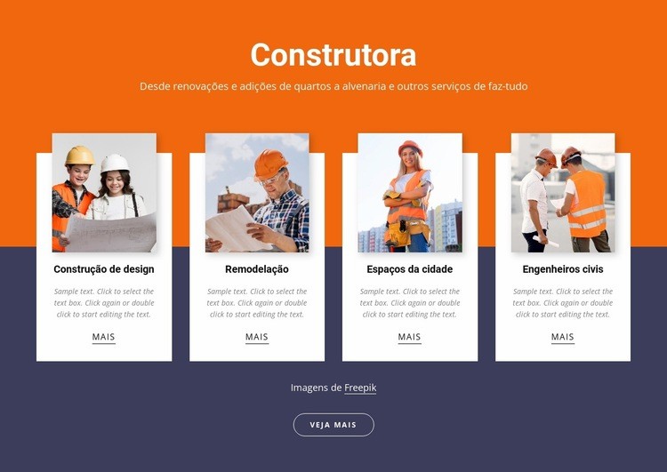 Repetidor de grade e imagens sobrepostas Modelos de construtor de sites