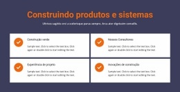 Construindo Produtos E Sistemas - Modelo HTML5 De Página Única