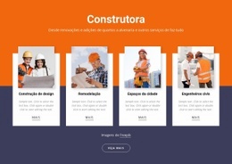 Repetidor De Grade E Imagens Sobrepostas - Modelo Responsivo HTML5