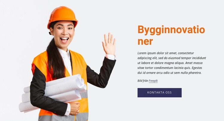 Byggnadskonstruktörer WordPress -tema