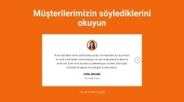 Kaydırıcılı Referanslar Bloğu