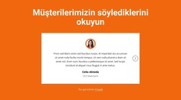 Kaydırıcılı Referanslar Bloğu