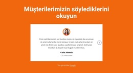 Kaydırıcılı Referanslar Bloğu - WordPress Ve WooCommerce Teması