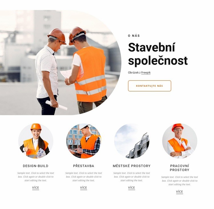 Londýnská stavební společnost Šablona HTML