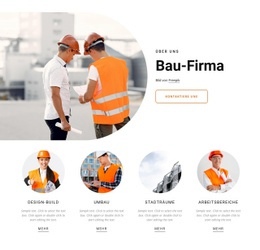 Londoner Bauunternehmen – Responsiver Website-Builder