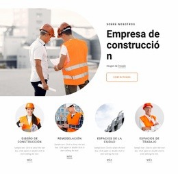 Empresa Constructora De Londres - Diseño De Sitios Web