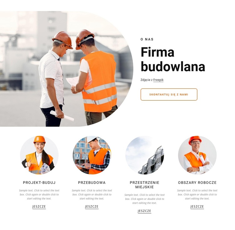 Londyńska firma budowlana Motyw WordPress