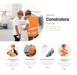 Construtora Londrina - Modelo Web Moderno