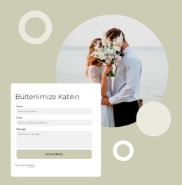 Düğün Konuşmayı Seviyoruz - HTML Web Page Builder