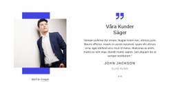 Våra Kunder Säger