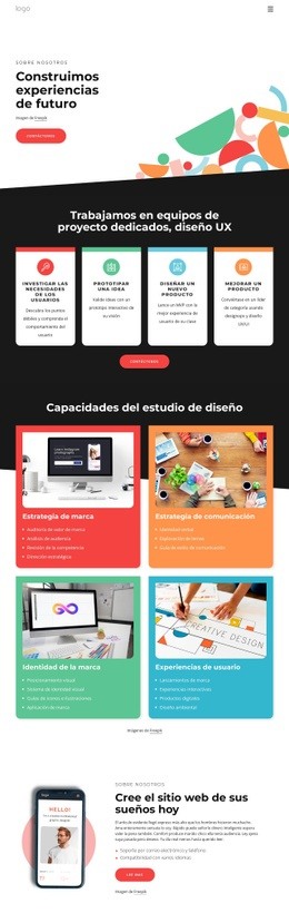 Diseñamos Pensando En El Futuro - Funcionalidad Del Creador De Sitios Web