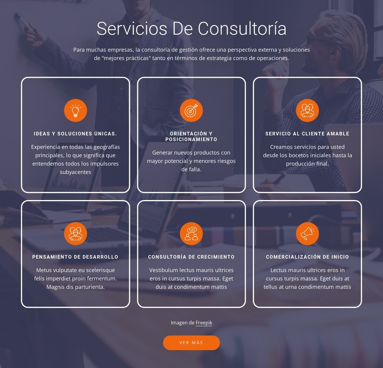 Trabajamos con startups y empresas consolidadas Tema de WordPress