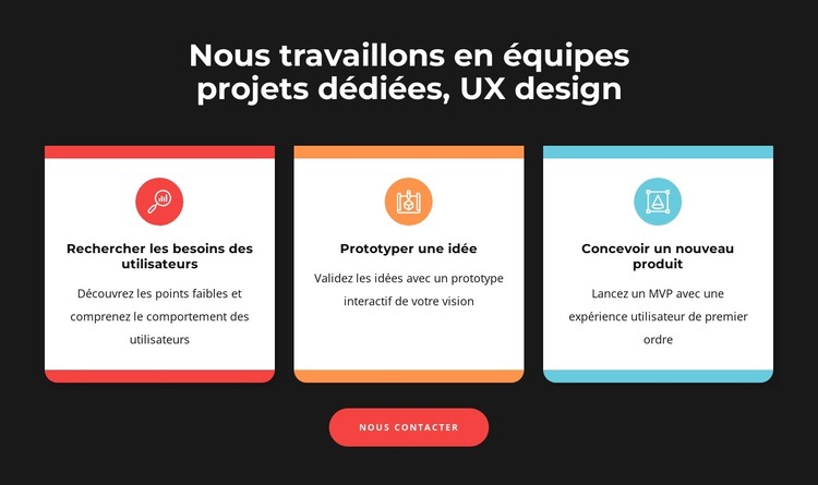 Nous créons des designs graphiques super impressionnants Modèle HTML