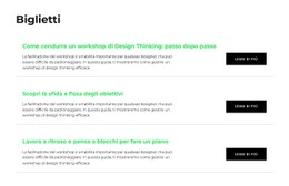 Comprare Un Biglietto Modello HTML Di Base Con CSS