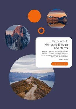 Modello HTML5 Multiuso Per Offriamo Un'Ampia Selezione Di Tour Per Piccoli Gruppi