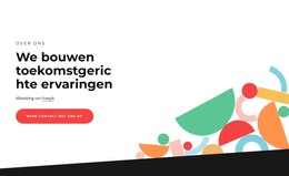 100 Jaar Dienst Vertalen Naar Een Digitale Toekomst - HTML-Paginasjabloon