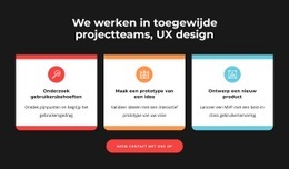 We Maken Super-Geweldige Grafische Ontwerpen - HTML Designer