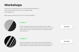 Kies Je Werkplaats - Responsieve Websitesjabloon