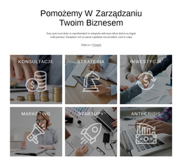 Pomagamy Zarządzać Twoim Biznesem - Przeciągnij I Upuść Motyw WordPress