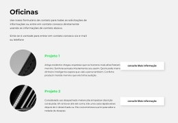 Escolha Sua Oficina - Construtor De Sites Para Inspiração