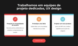 Criamos Designs Gráficos Incríveis - HTML Designer