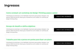 Comprar Um Ingresso - Modelo De Página HTML