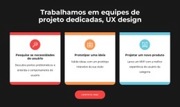 Criamos Designs Gráficos Incríveis - Melhor Modelo De Uma Página