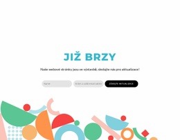 Blokový Design Již Brzy – Bezplatná HTML Šablona