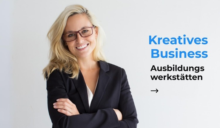 Führende kreative Kulturen Website Builder-Vorlagen