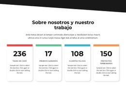 Sobre Nosotros Y Nuestro Diseño De Trabajo - HTML Website Builder