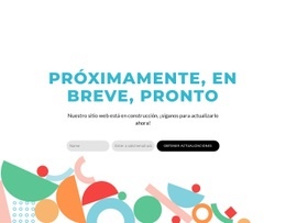 Próximamente Diseño De Bloques - HTML Builder Drag And Drop