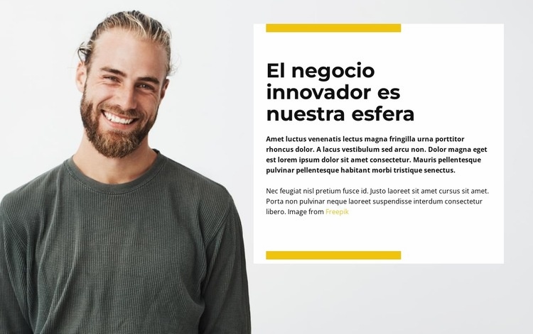 De la estrategia a la venta Creador de sitios web HTML