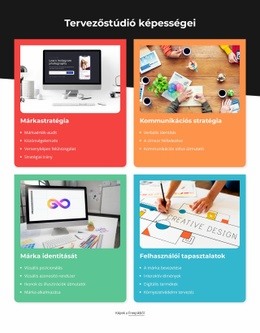 Tervezési Szolgáltatások Teljes Skáláját Kínáljuk - Céloldal Sablon