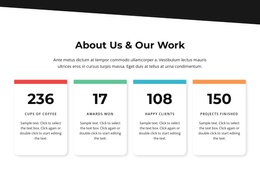 About Us And Our Work Design