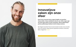 Pagina-HTML Voor Van Strategie Tot Verkoop