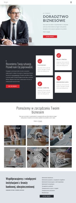 Skuteczna Strategia Finansowa - HTML5 Website Builder