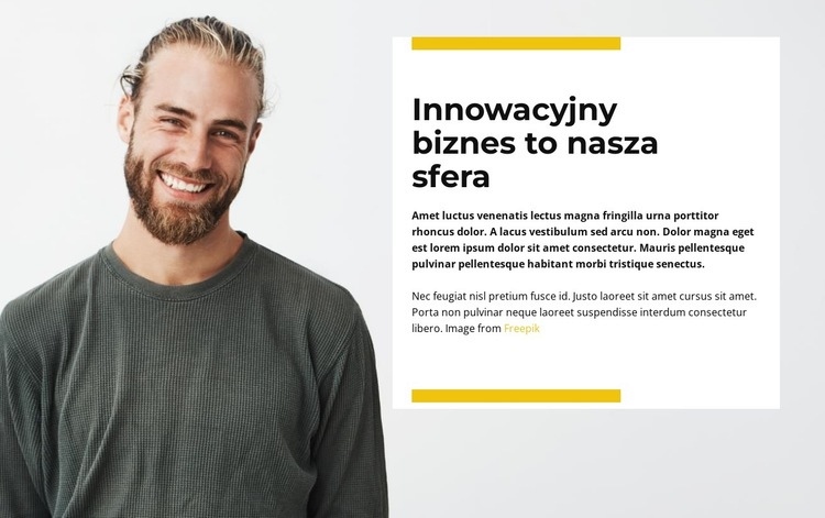 Od strategii do sprzedaży Kreator witryn internetowych HTML