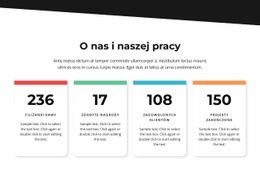 O Nas I Naszej Pracy Projekt – Szablon HTML