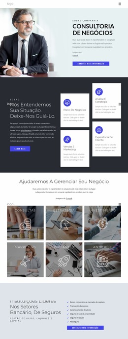 Estratégia Financeira De Sucesso - Modelo Joomla De Arrastar E Soltar