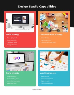 We Offer A Full Range Of Design Services - Creative Multipurpose Website Mockup