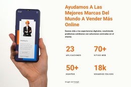 Ayudamos A Las Marcas A Vender Más Online - Plantillas De Sitios Web