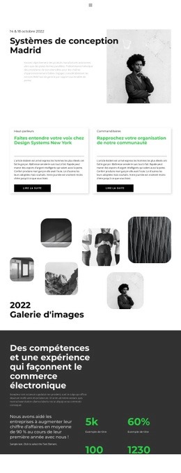 Venez À L'Événement - Design HTML Page Online