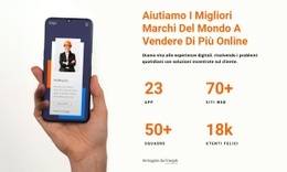 Aiutiamo I Marchi A Vendere Di Più Online - Mockup Di Sito Web Personalizzato