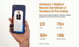 Aiutiamo I Marchi A Vendere Di Più Online Modello HTML