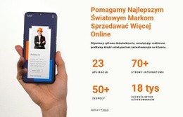 Pomagamy Markom Sprzedawać Więcej Online - Nowoczesny Kreator Stron Internetowych