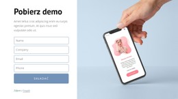 Uzyskaj Projekt Strony Demonstracyjnej - Najlepszy Szablon CSS