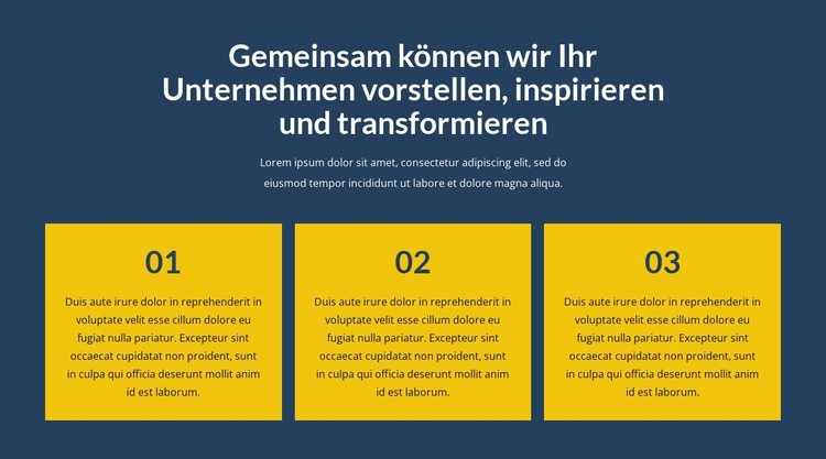 Transformieren Sie Ihr Unternehmen mit uns CSS-Vorlage